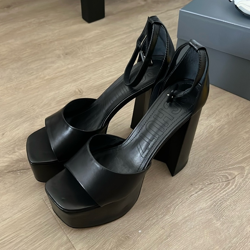 Schultz platform heels
